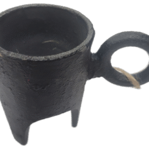 Ljusstake för värmeljus i gjutjärn